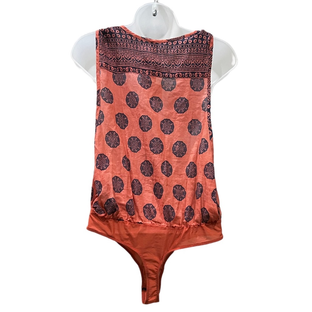 NWT Free People Soul Of The Sun Cotton Bodysuit Brick Combo - Choose Sz - Picture 9 of 11